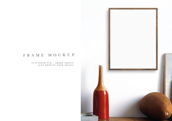 Download Frame Mockup #1928, Portrait Frame, - 1928 Collection