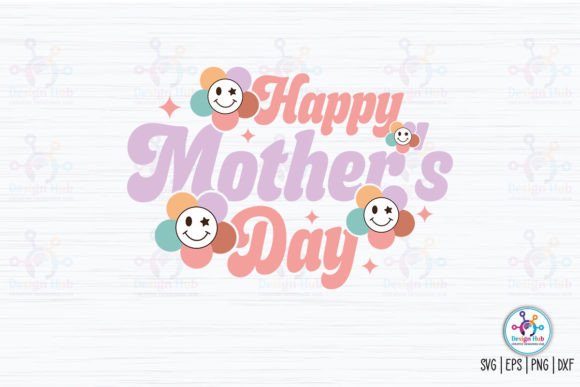 Download Happy Mother's Day Retro SVG - Happy mother's day retro Collection