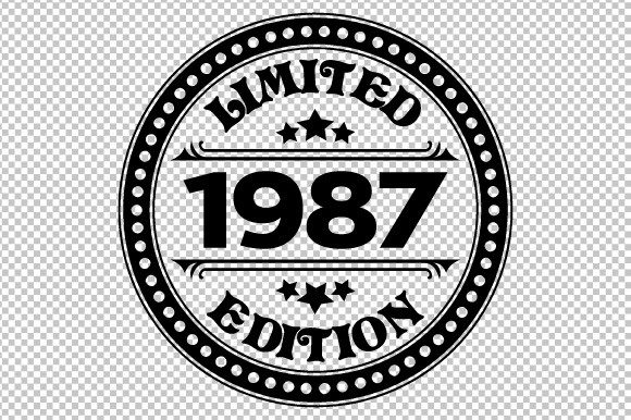 Download Limited Edition 1987 SVG EPS PNG - Eps Collection