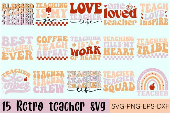Download 15 Retro Teacher Svg Bundle - Retro teacher svg bundle Collection