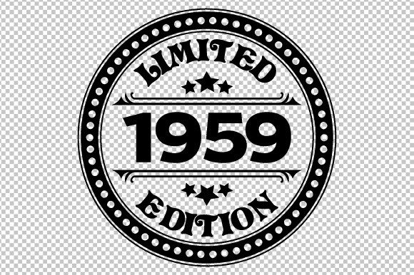 Download Limited Edition 1959 SVG EPS PNG - Eps Collection