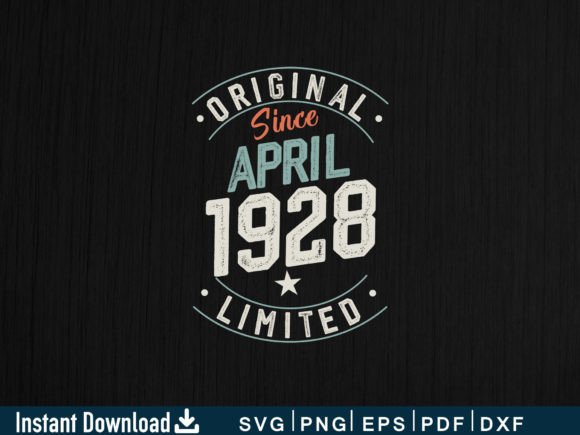 Download April 1928 Gifts 96th Birthday Shirt - 1928 Collection