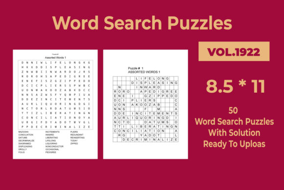 Download Word Search Puzzles Vol 1922 - 1922 Collection