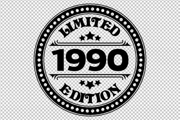 Download Limited Edition 1990 SVG EPS PNG - Eps Collection